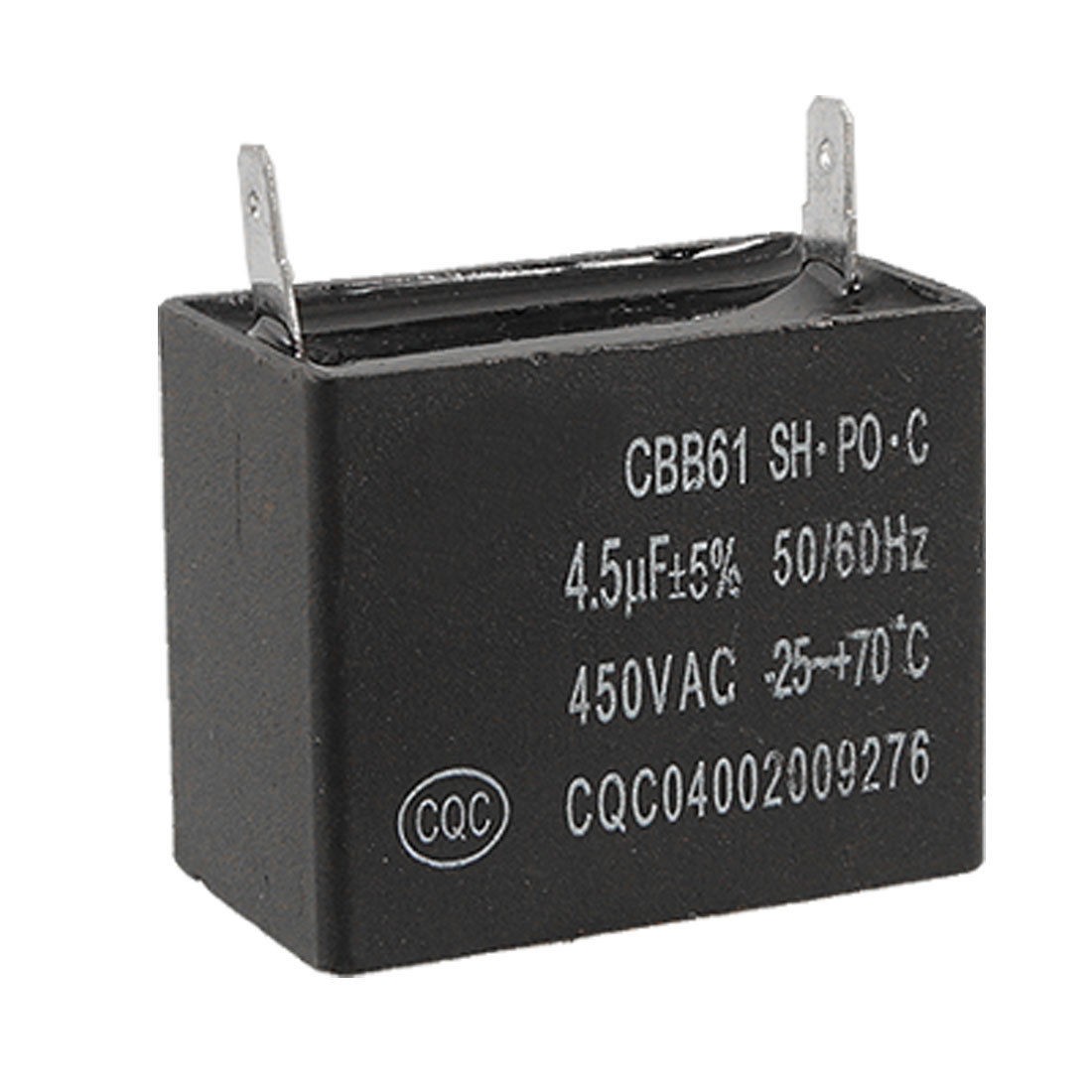 CBB61 4.5uF 5% 450V AC Polypropylene Film Motor Running Capacitor