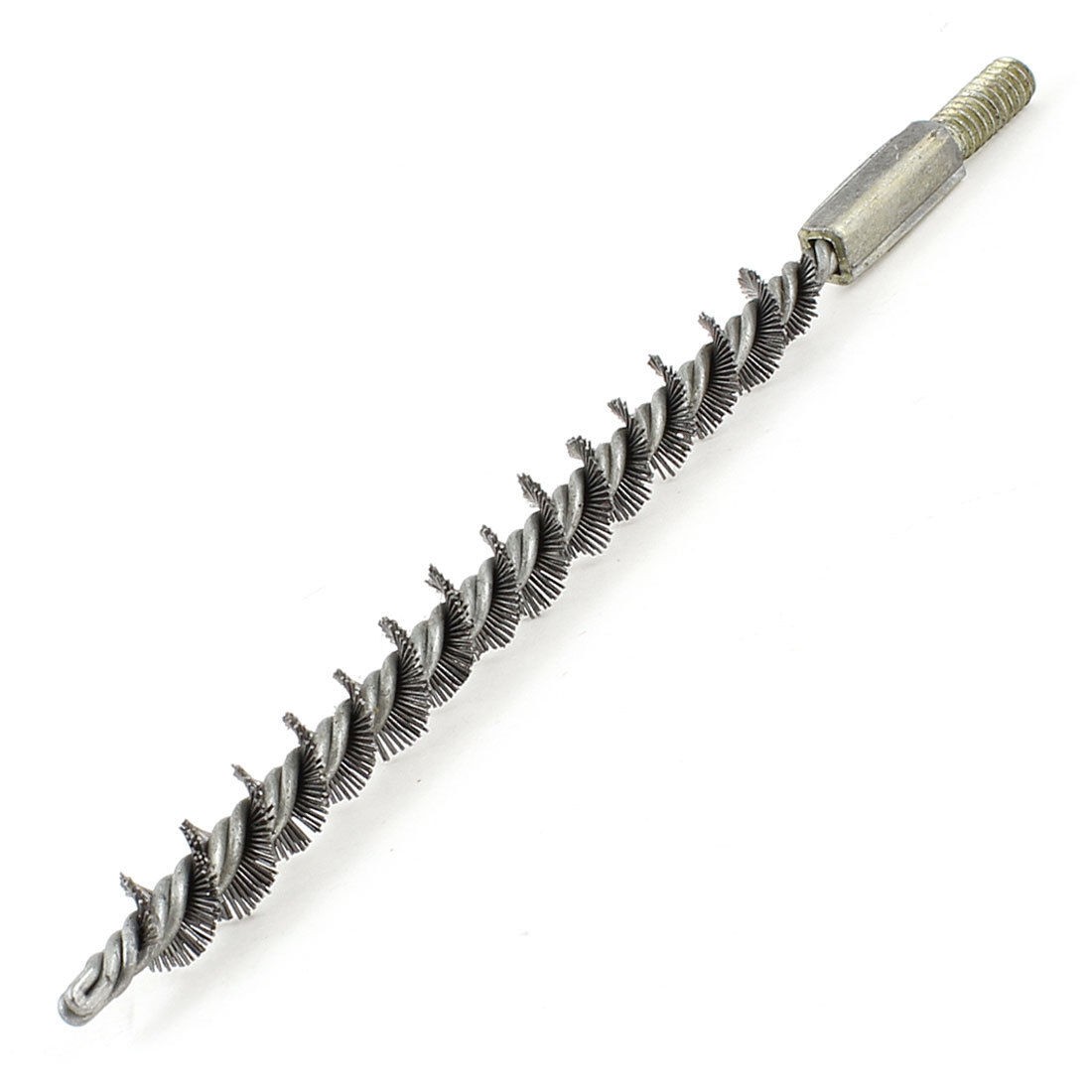 6mm Thread 10mm Diameter Steel Wire Tube Brush Cleaning Tool
