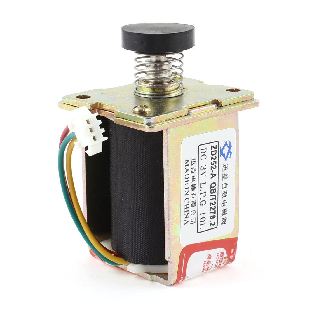 DC 3V 3-Pin Self Absorption Solenoid Valve for Gas Fast Water Heater