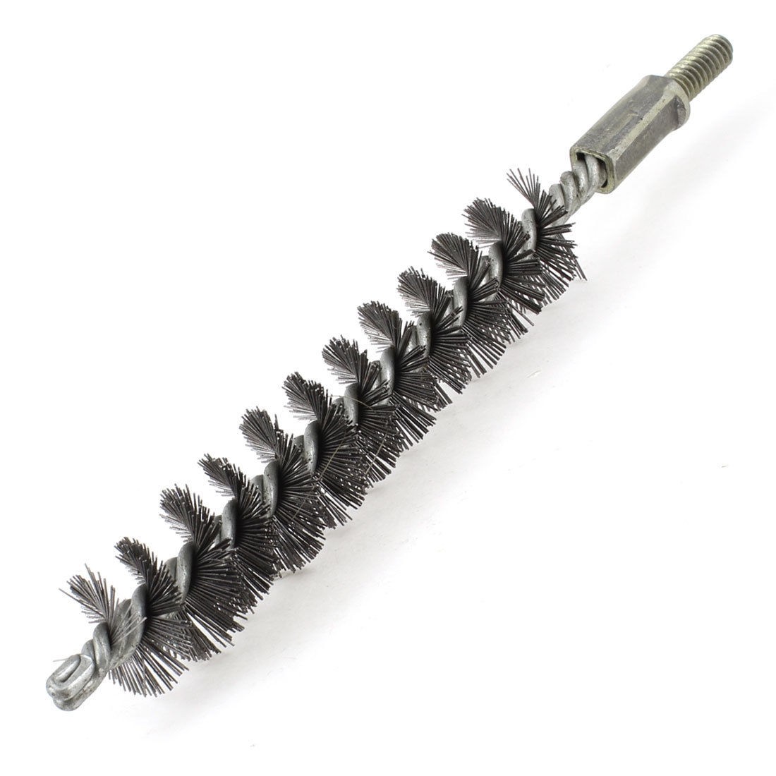6mm Thread 20mm Diameter Steel Wire Tube Brush Cleaning Tool