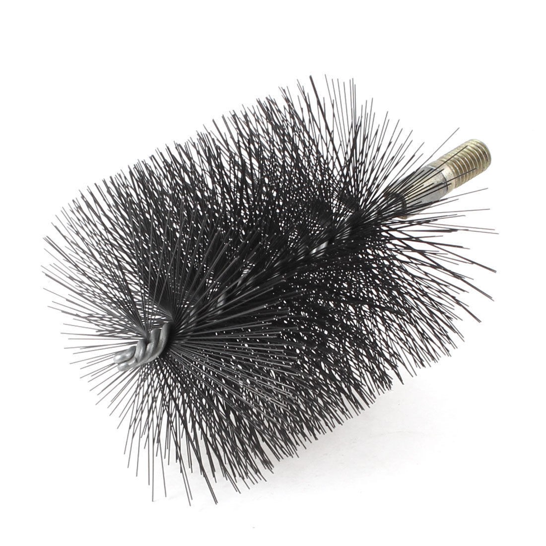 12mm Thread 100mm Diameter Steel Wire Tube Brush Cleaning Tool
