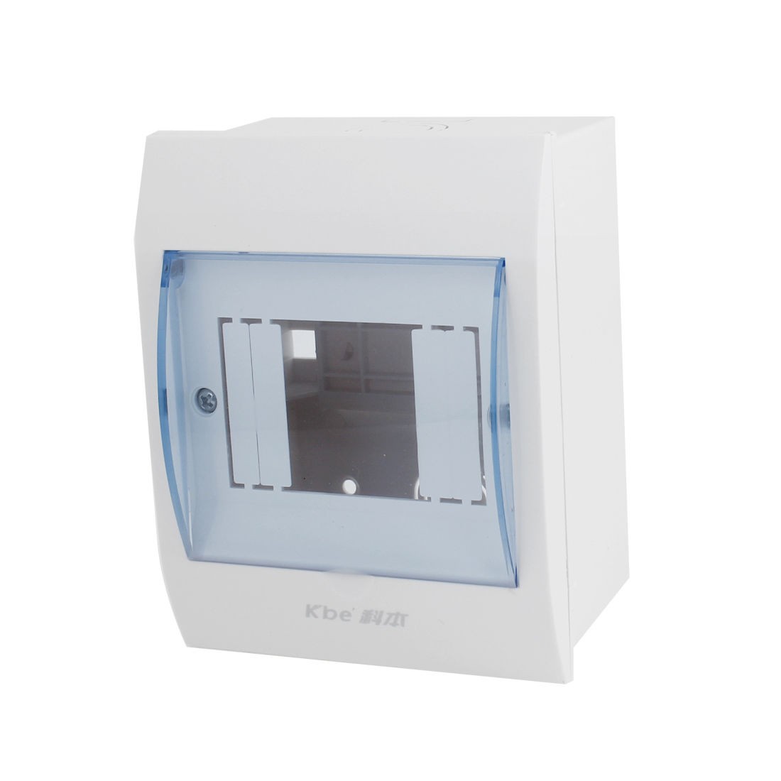 Clear Blue Fllip Cap 2-4 Rectangular Way Power Distribution Box