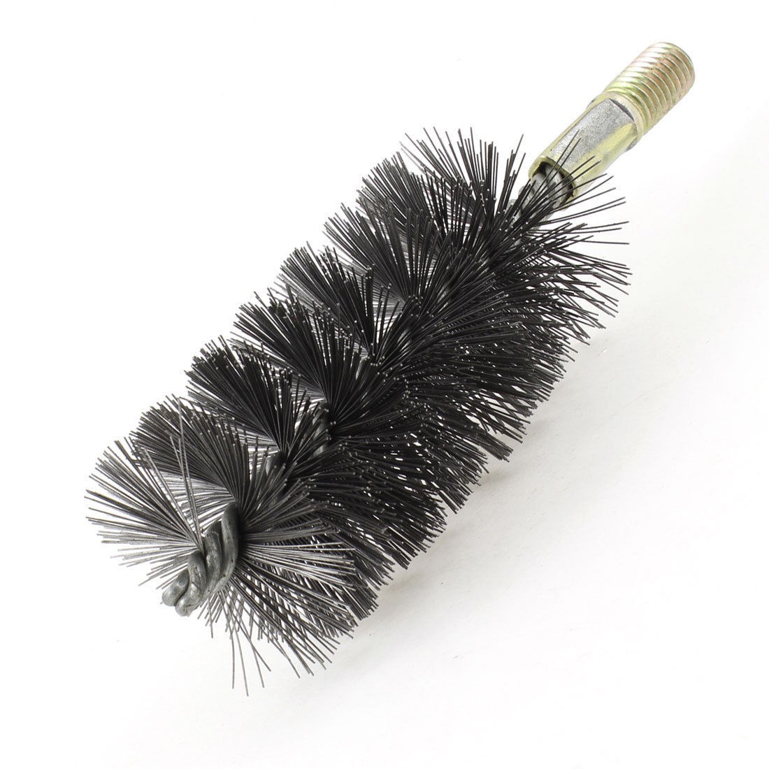 12mm Thread 55mm Diameter Steel Wire Tube Brush Cleaning Tool