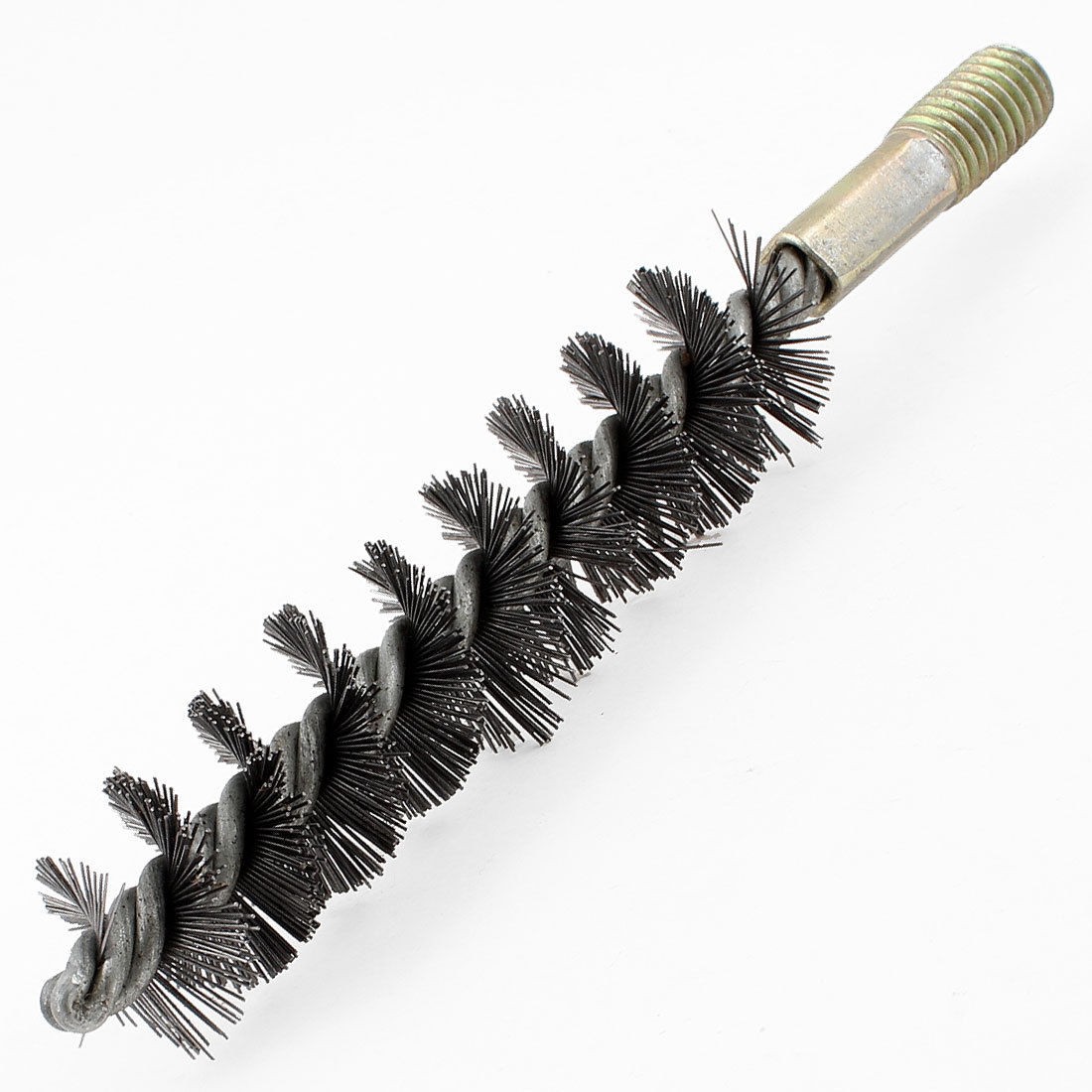 12mm Thread 25mm Diameter Steel Wire Tube Brush Cleaning Tool