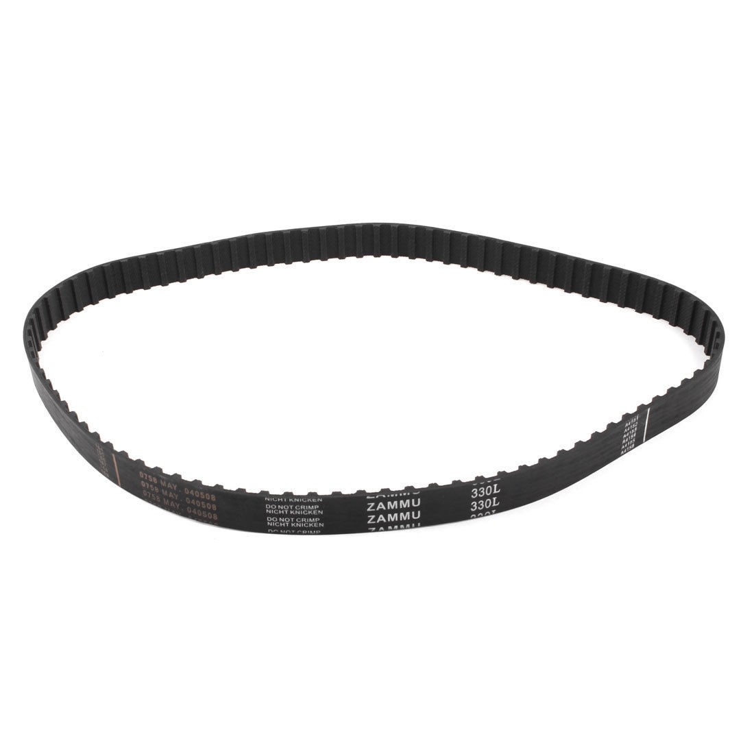 88 Teeth 80cm PU Rubber Synchronous Timing Belt Gears Belts Black
