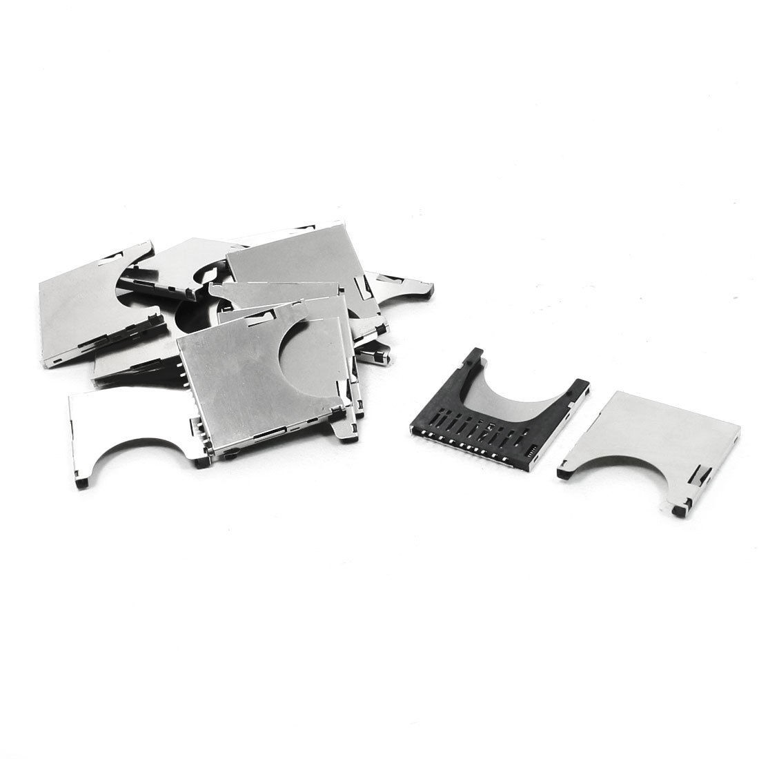 15 Pcs SD Memory Card Socket Connector Replacement 29 x 28.5mm