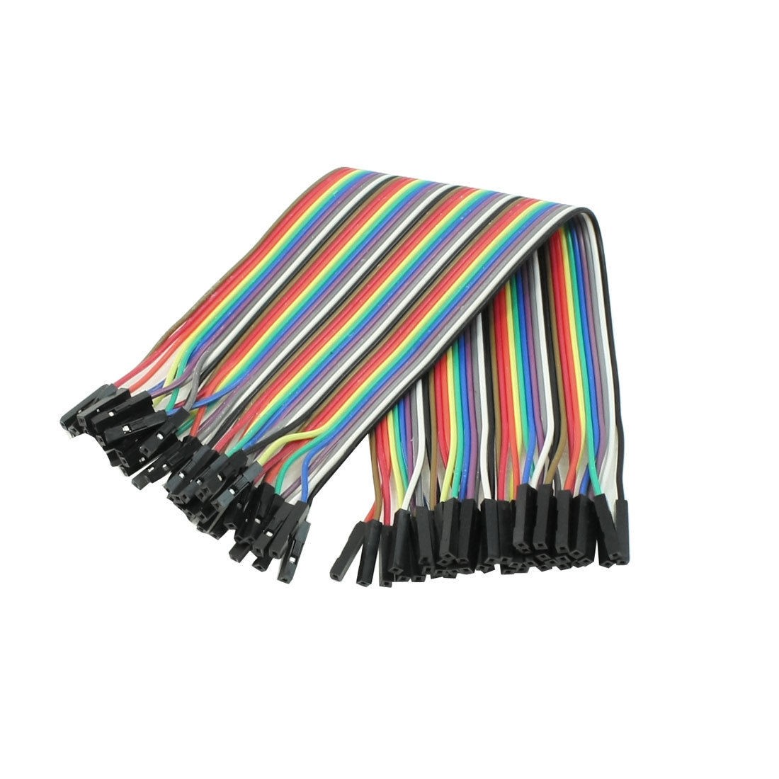 40P Pin 21cm Length Wire Jumper Cable Line Connect Colorful