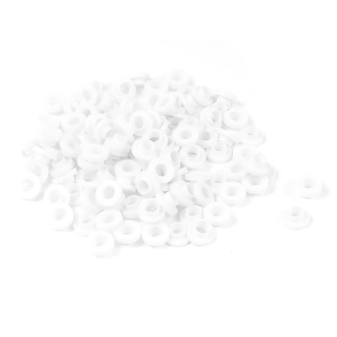 100 Pcs Transistor Insulation Bushing Washers 3mm x 6mm x 2.5mm