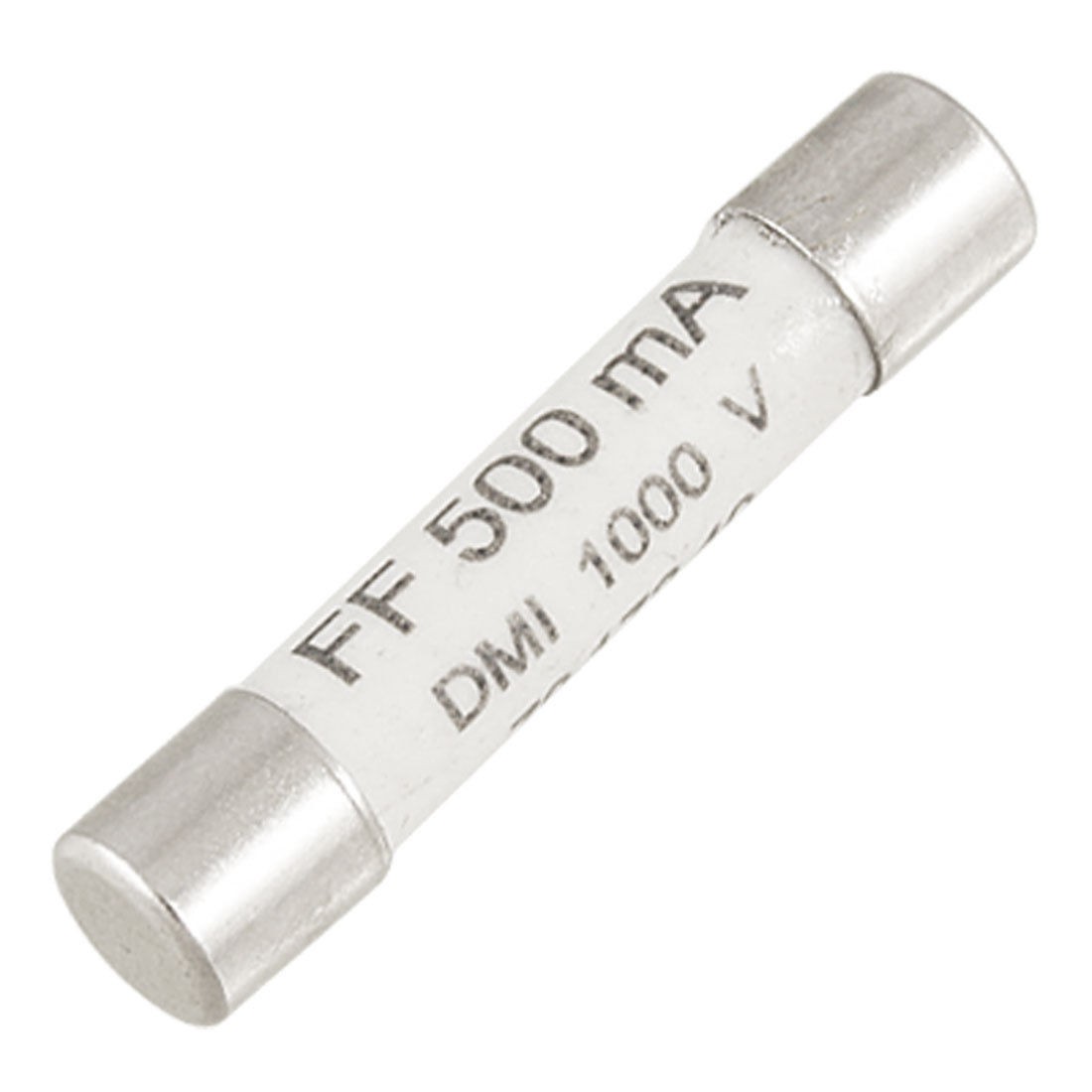 6.3 x 32mm 1000V 500mA Fast Blow Ceramic Fuse for Multimeter