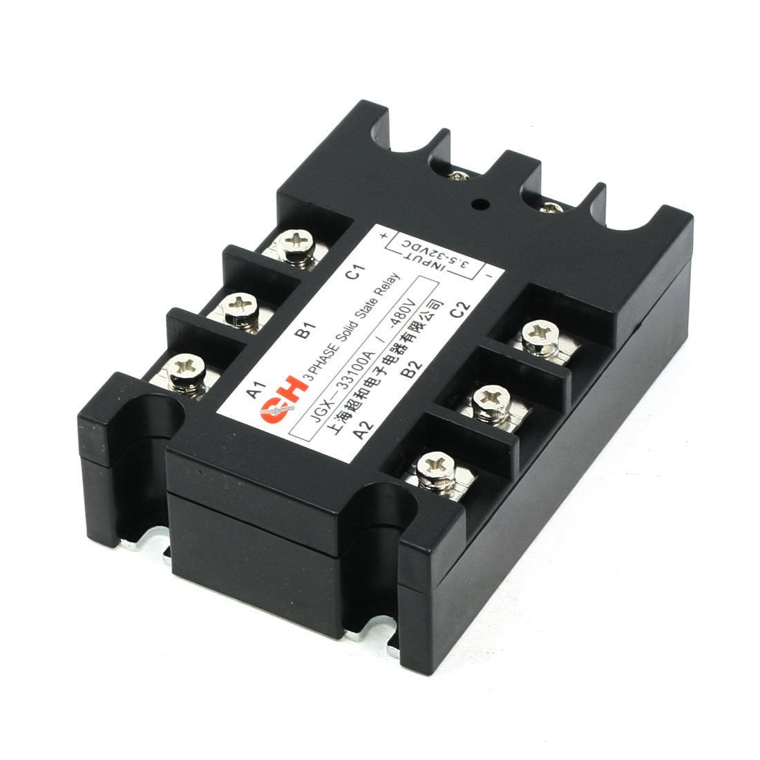 3.5-32VDC Input 480VAC 100A Output DC/AC Three Phase SSR Solid State Relay
