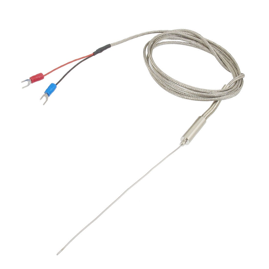 2M Wire Temprature Sensor Thermocouple Probe K Type 135mm x 1mm