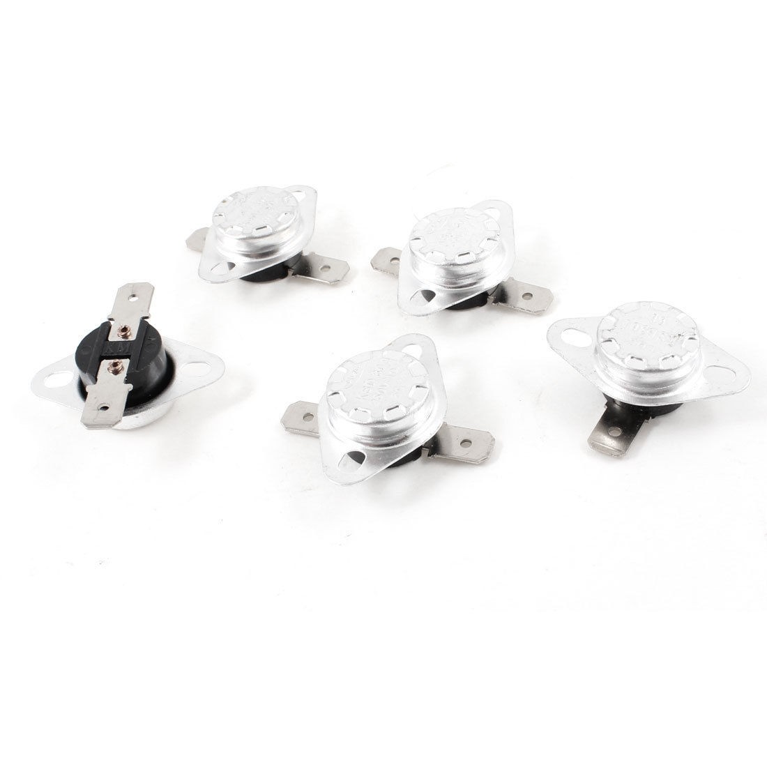 5 Pcs 60 Celsius 140F Normal Close Temperature Controlled Switch