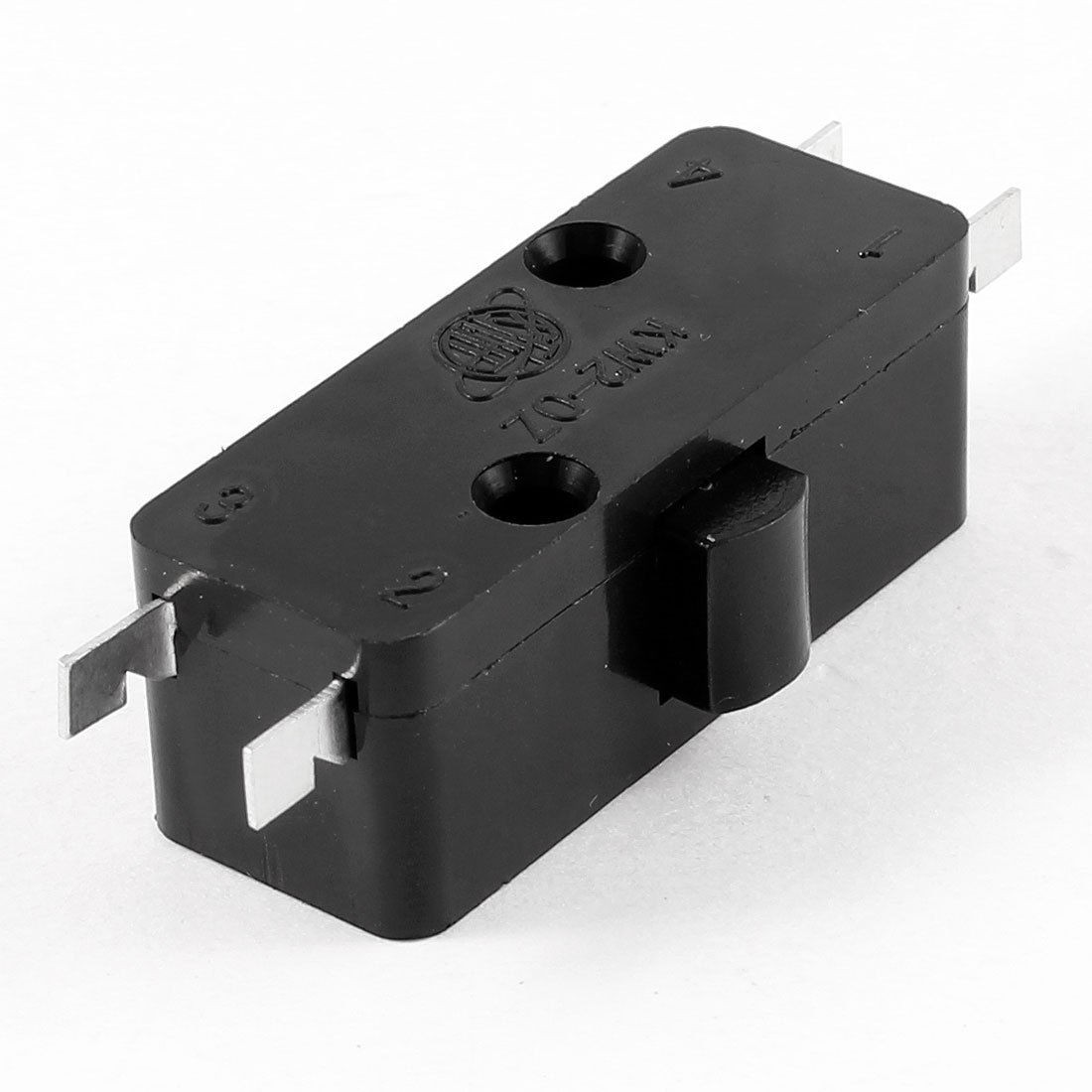 AC 250V/3A 125V/5A SPDT 4 Pins Push Button Actuator Miniature Micro Limit Switch