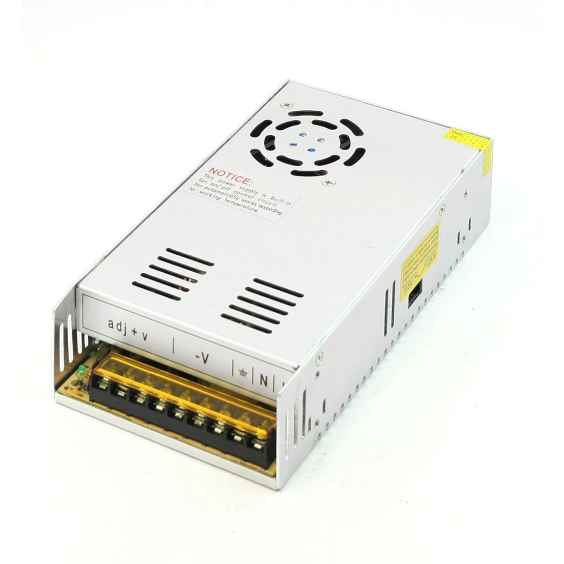 LED Indicator Light Automatic Fan Cooling Switching Power Supply DC 12V 30A 350W