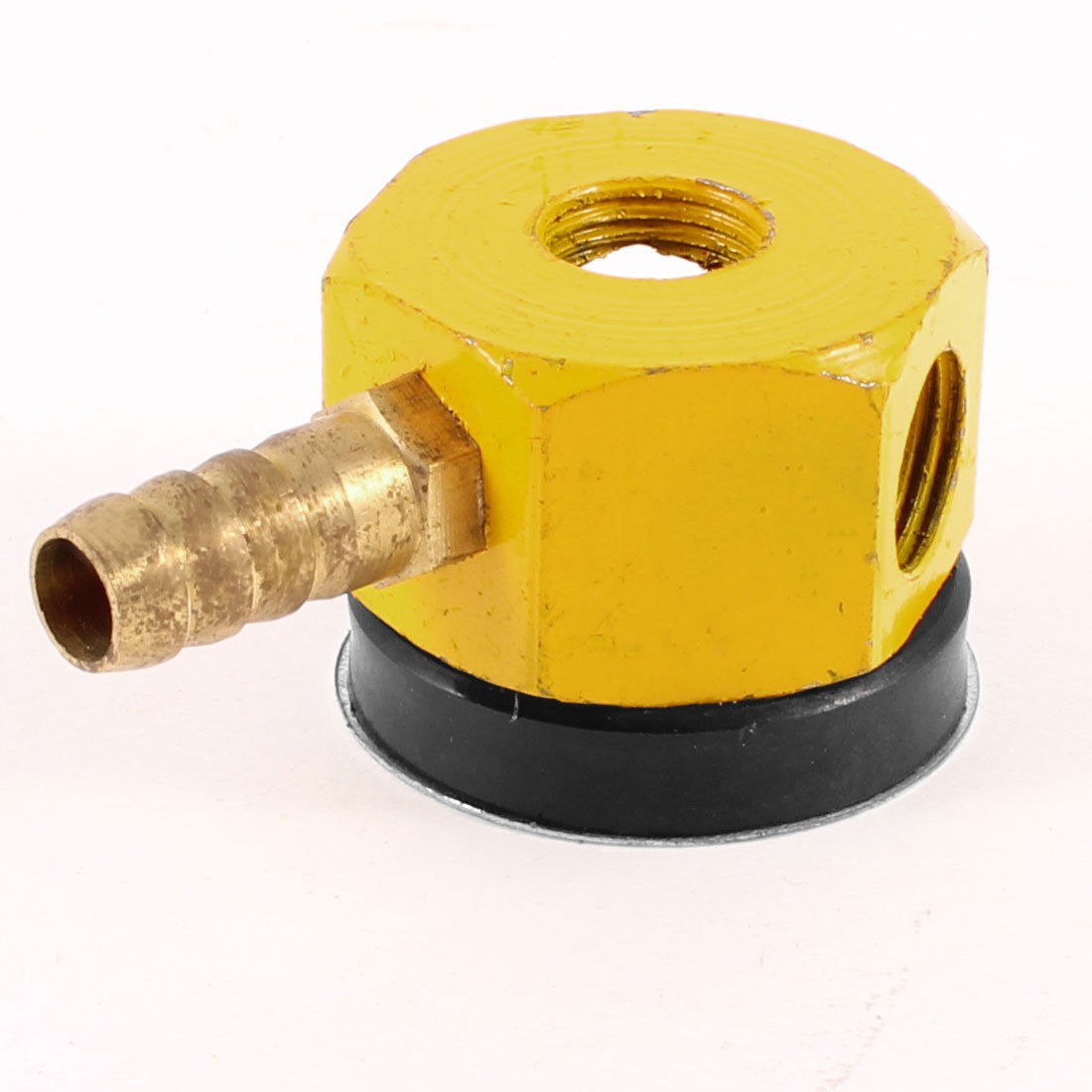 Metal 9.1mm Nozzle 3 Outlets Coolant Magnetic Base Stand Holder