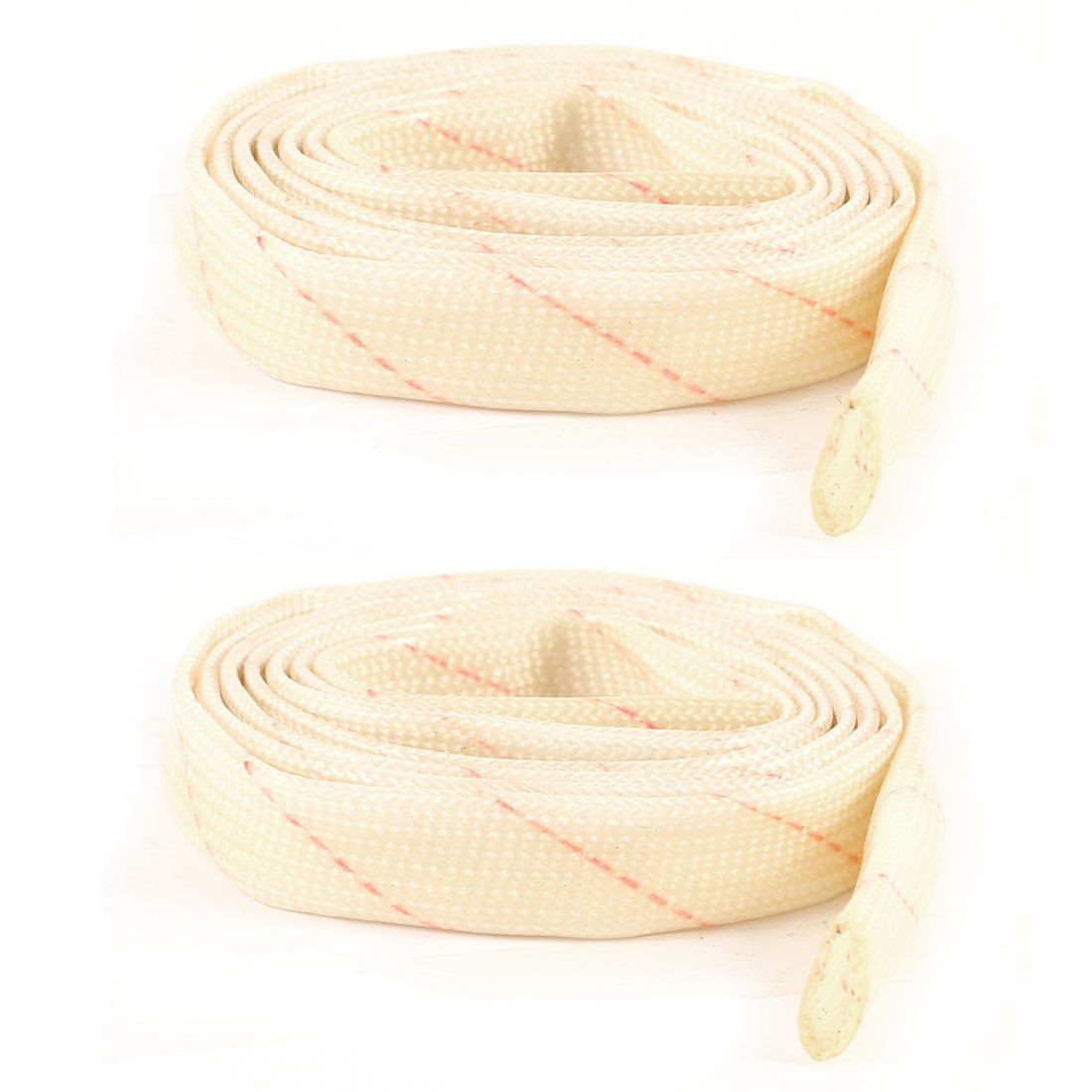 2 Pcs 5mm PVC Fiberglass Insulating Sleeving Sleeve