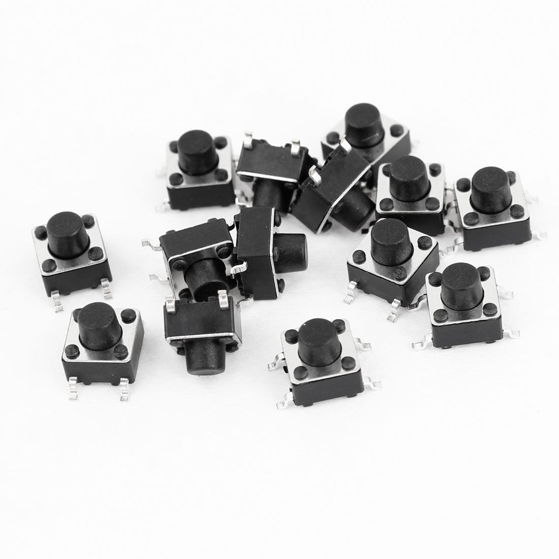 13pcs 9x6x6mm Momentary Tactile Tact Push Button Switch 4 Pin DIP Through Hole