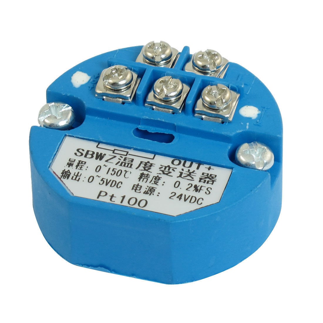 PT100 Temperature Sensor Transmitter 0-150C Output 0-5V DC