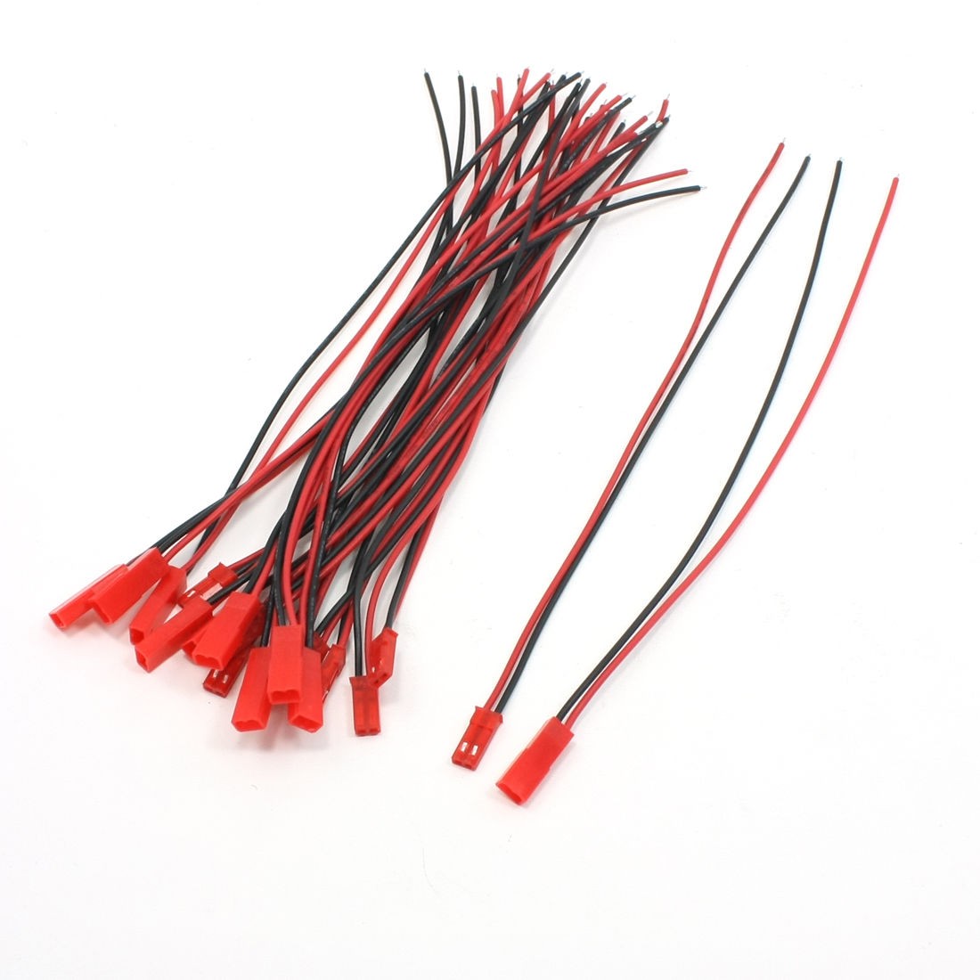 10 Pairs JST Male Female Connector 200mm 22AWG Wire for RC Plane Battery