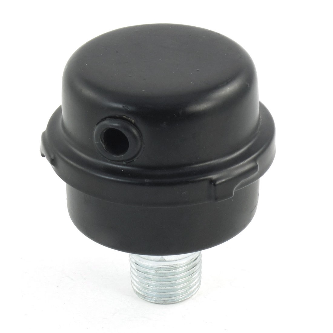 Compressor 20mm Dia Male Thread Air Intake Silencer Filter Black