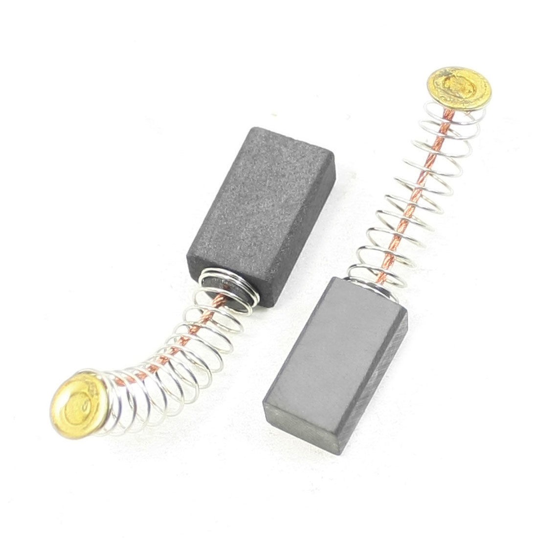 2 Pcs 35/64" x 5/16" x 15/64" Replacement Electric Motor Carbon Brushes
