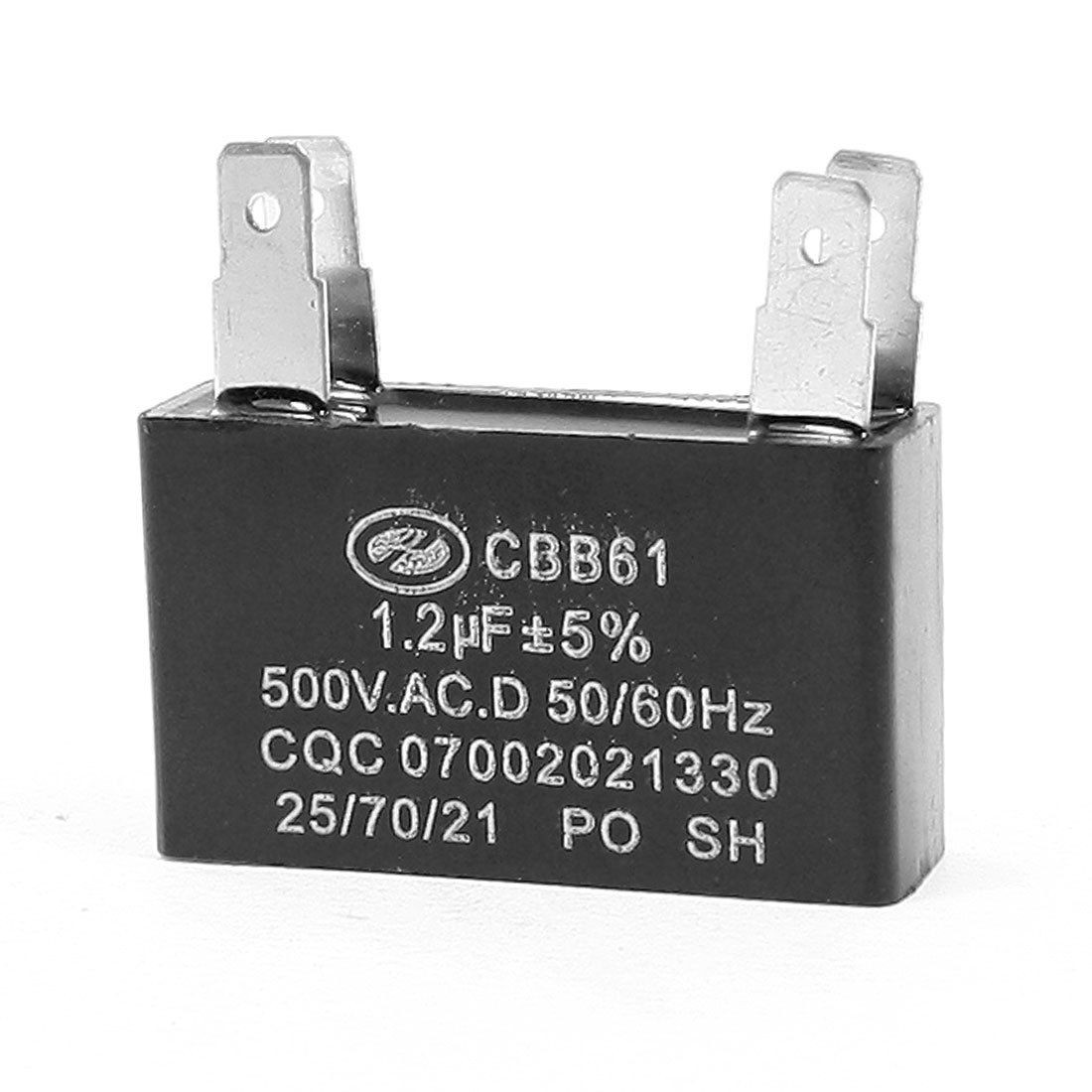1.2uF MFD 500VACD 50/60Hz 4 Pins Fan Capacitor CBB61