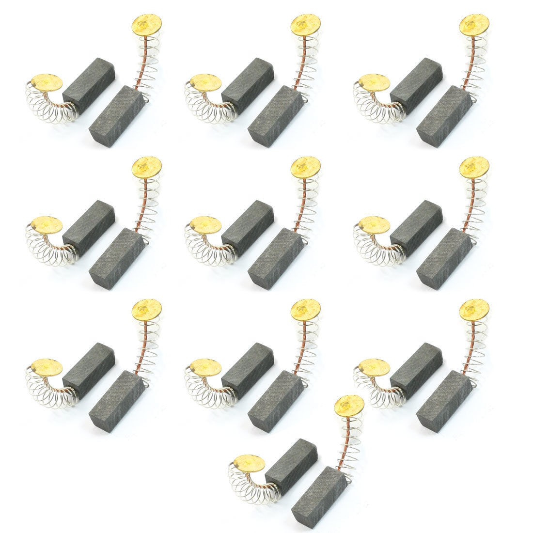20 Pcs Electric Tool 15.5mm x 6mm x 6mm Motor Carbon Fibre Brush