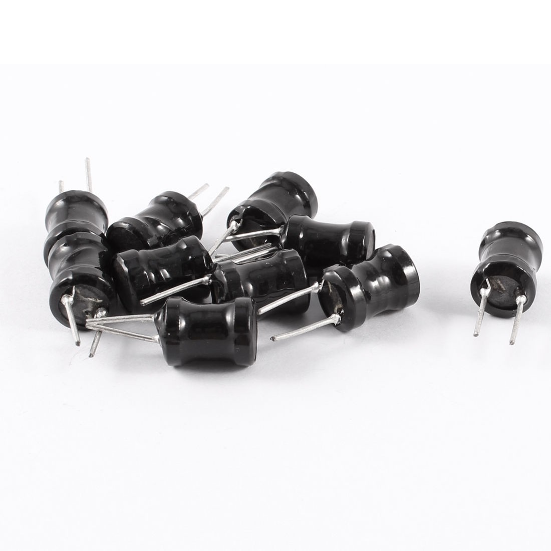 10 Pcs 220UH 9mm x 12mm Magnetic Core Radial Leaded Inductors
