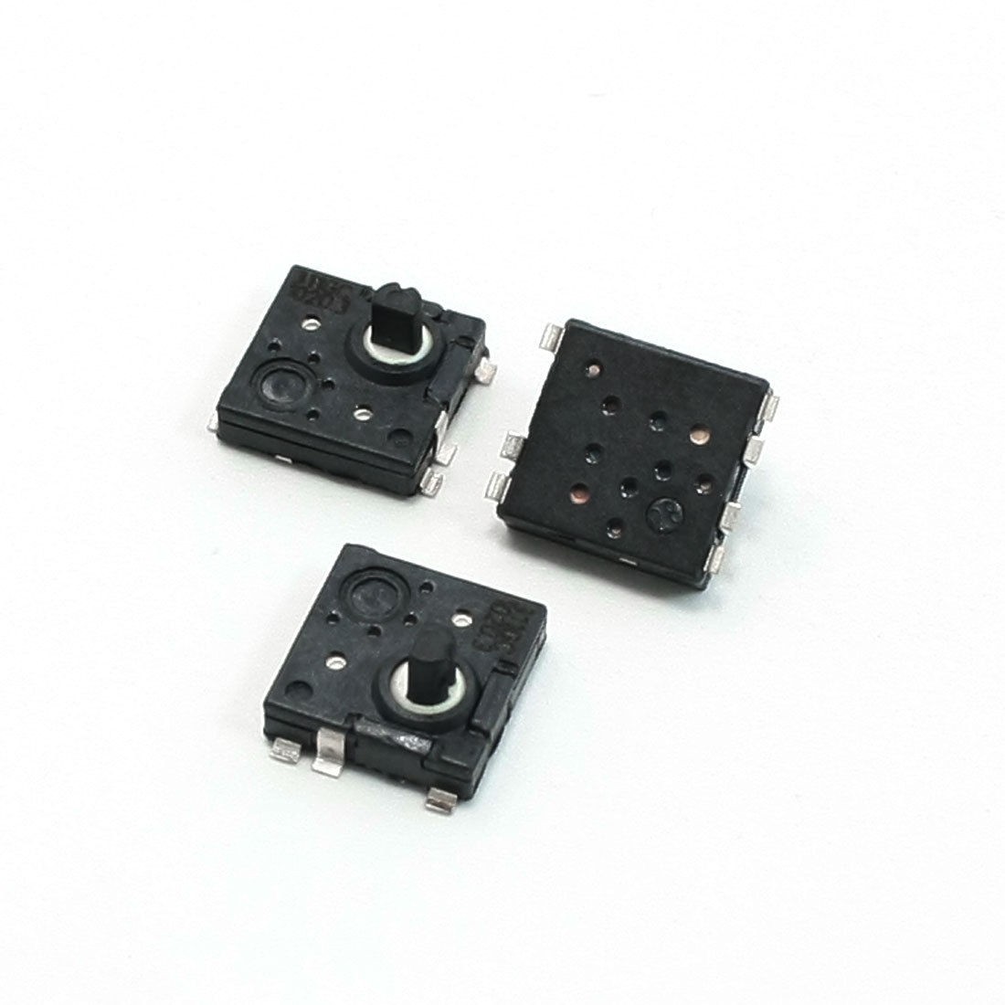 DC12V 0.3A 5x8x8mm Panel PCB Mounted Momentary 7 Terminal Tact Switch 3 Pcs