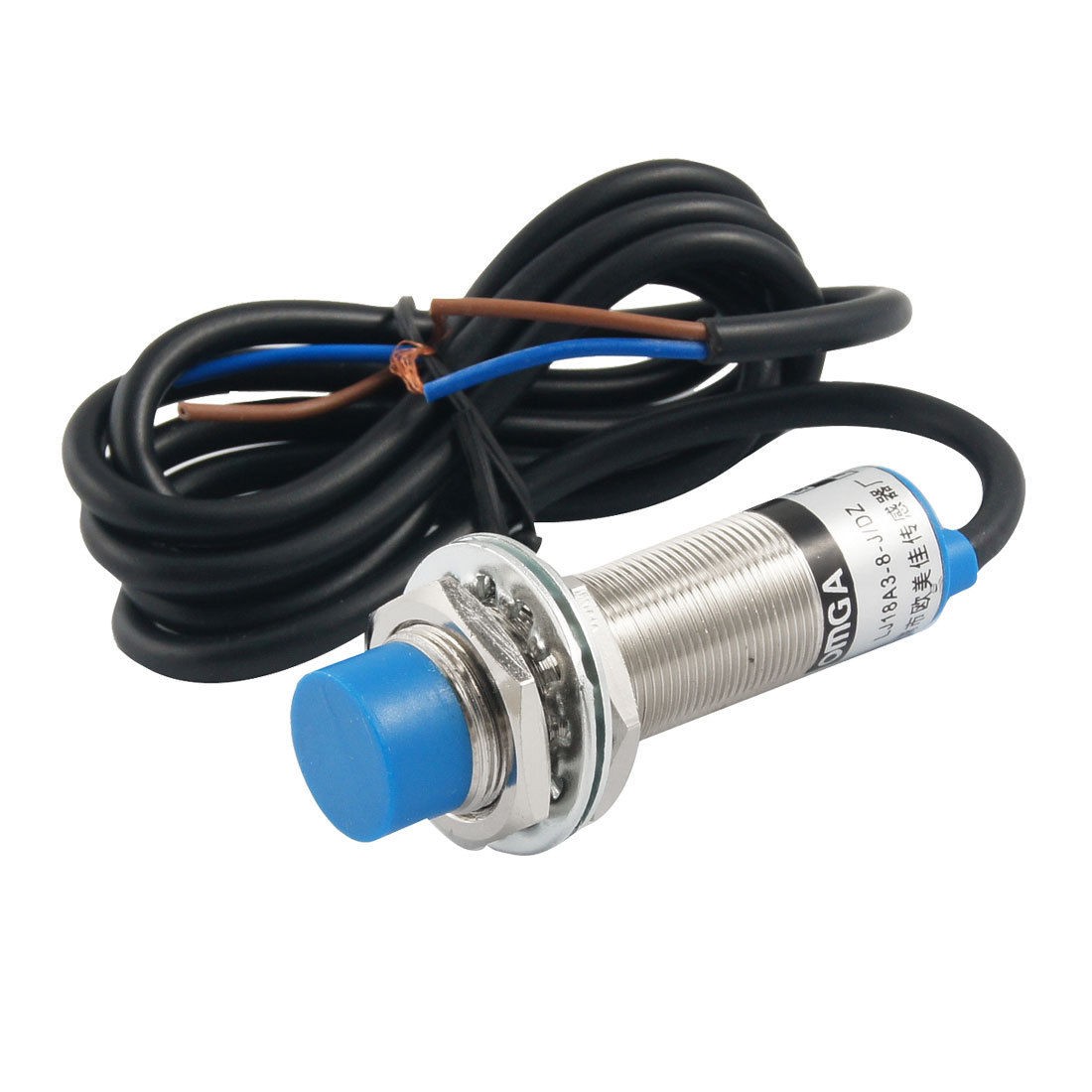 LJ18A3-8-J/DZ AC 90-250V 300mA Tubular Inductive Proximity Sensor Switch NC 8mm