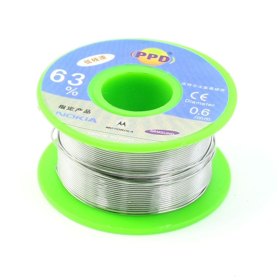 Low Residue 0.024" Dia Flux Tin Lead Solder Wire Reel Tool