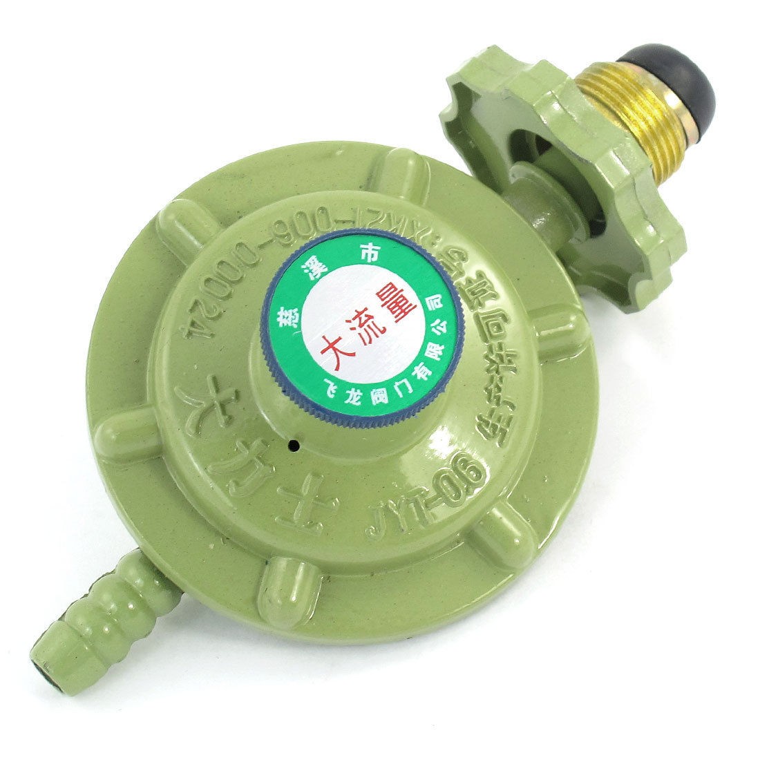 1/2 PT"Household Bottled Compressed Gas Thread On Pressure Regulator Army Green