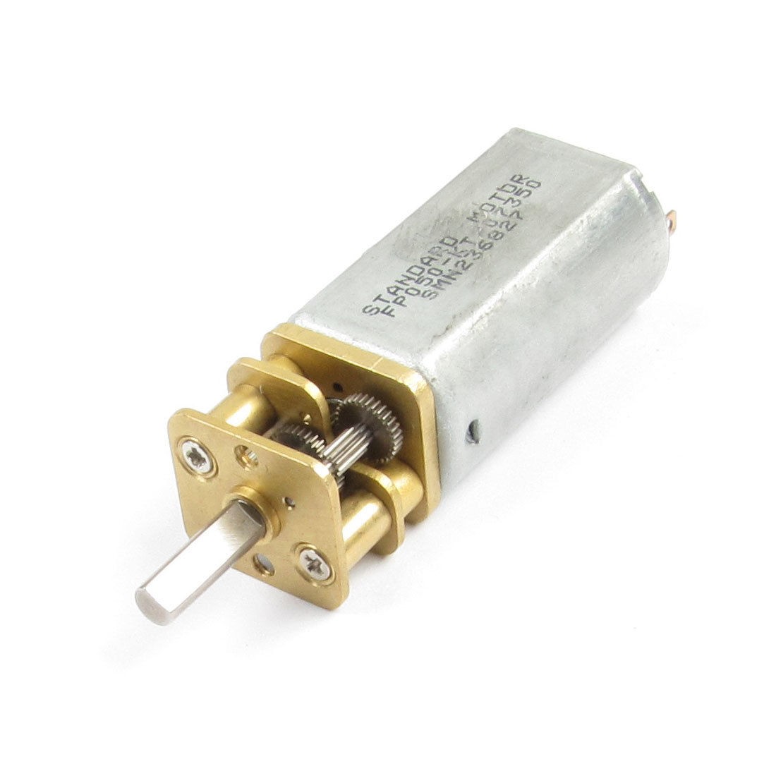 60RPM Speed 6V High Torque 3mm Dia Shaft Magnetic Electric DC Geared Motor