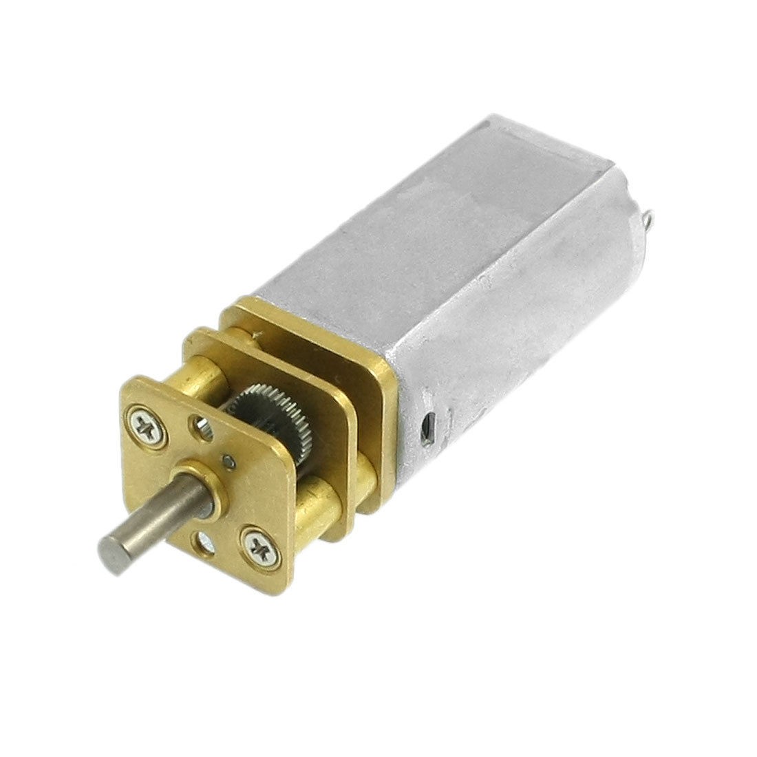 12V 0.08A 200RPM 3mm Dia Shaft Speed Reducing DC Geared Motor