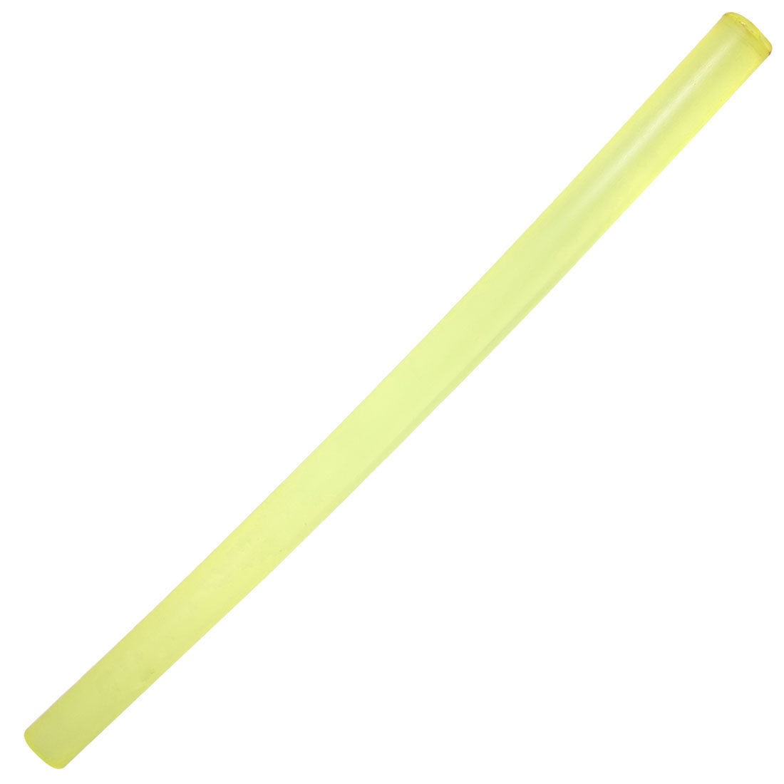 30mm Diameter 20" Long Flexible Yellow Polyurethane PU Rod Stick