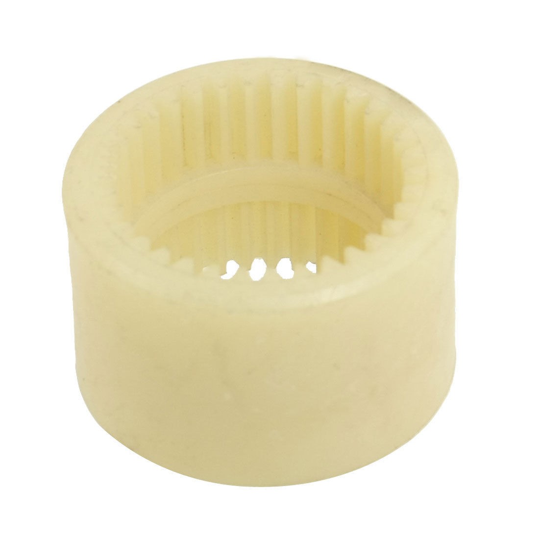 48mm x 44mm 34 Teeth Nylon Gear Shaft Coupling Sleeve