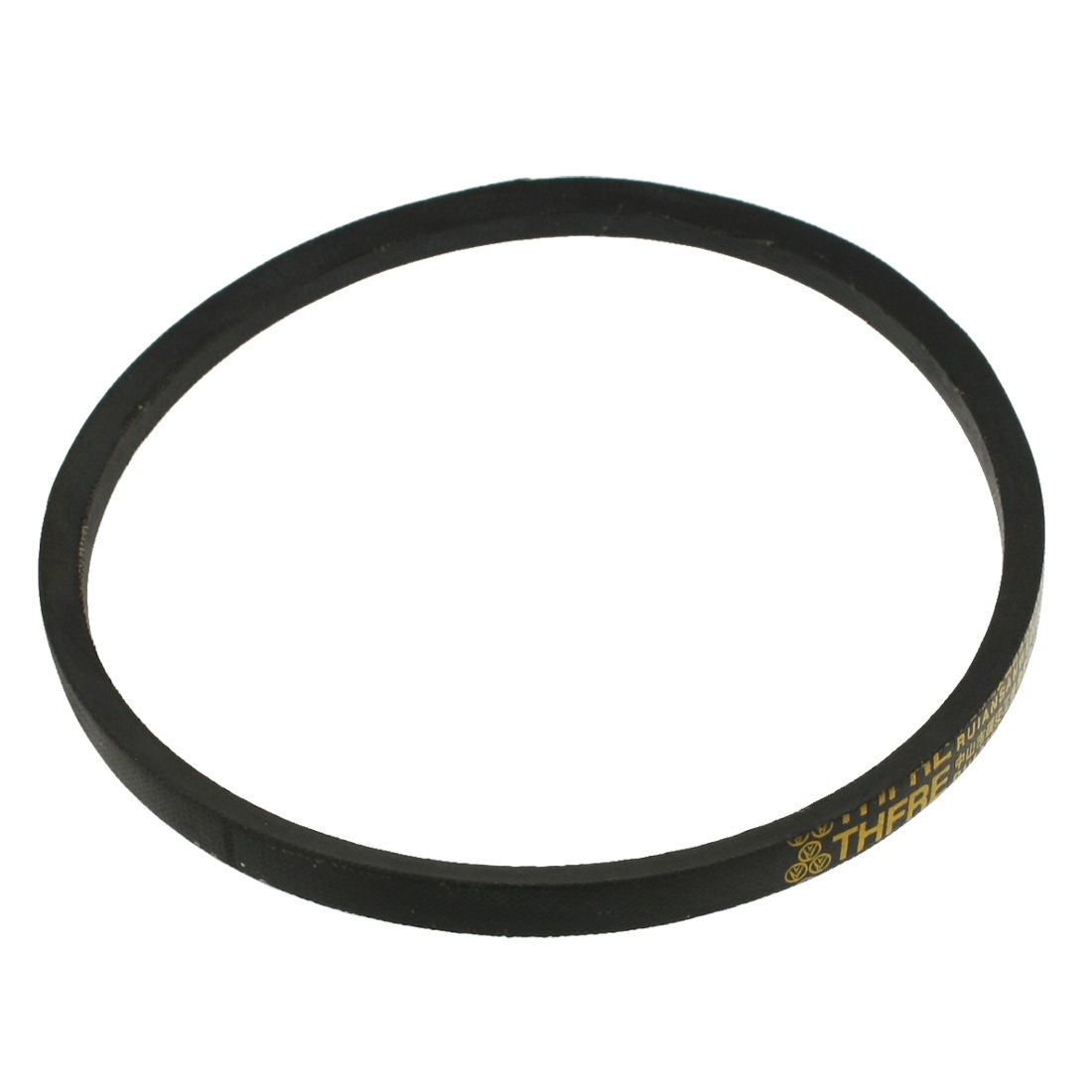 25/64" x 18" Black Rubber Rope M Type V Belt for Machine Transmission
