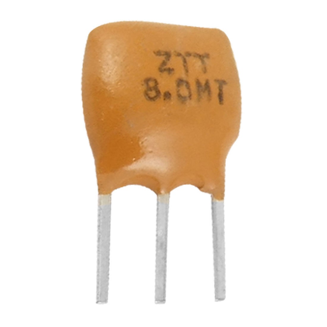 100 Pcs 8 MHz 3 Pins Ceramic Filters for Radio Receiver
