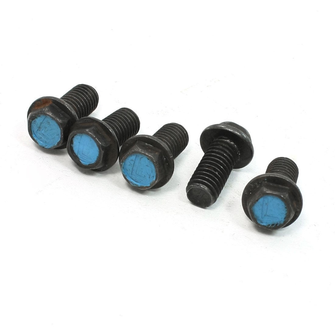 5 Pcs 7mm Dia Thread Reverse Thread Screws 2.1cm Long for Machine