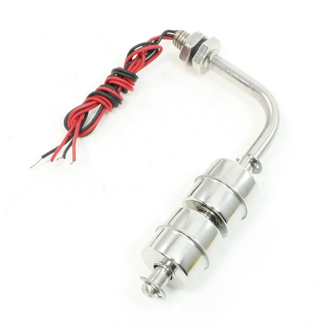 Water Level Sensor Stainless Steel Dual Ball Right Angle Floating Switch 115mm