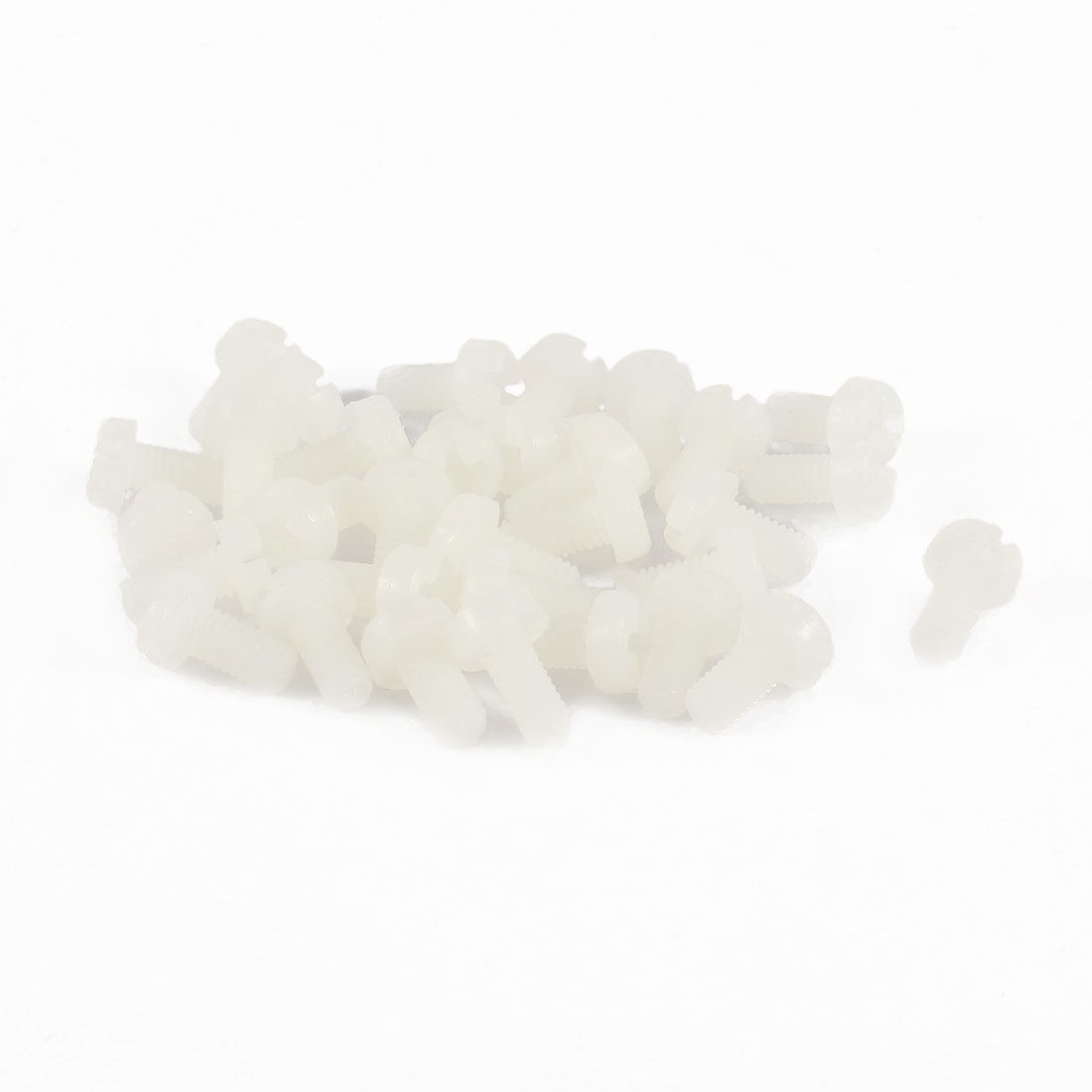 30 Pcs M3 x 6mm Phillips Cross Screwdriver Threaded Spacer Support