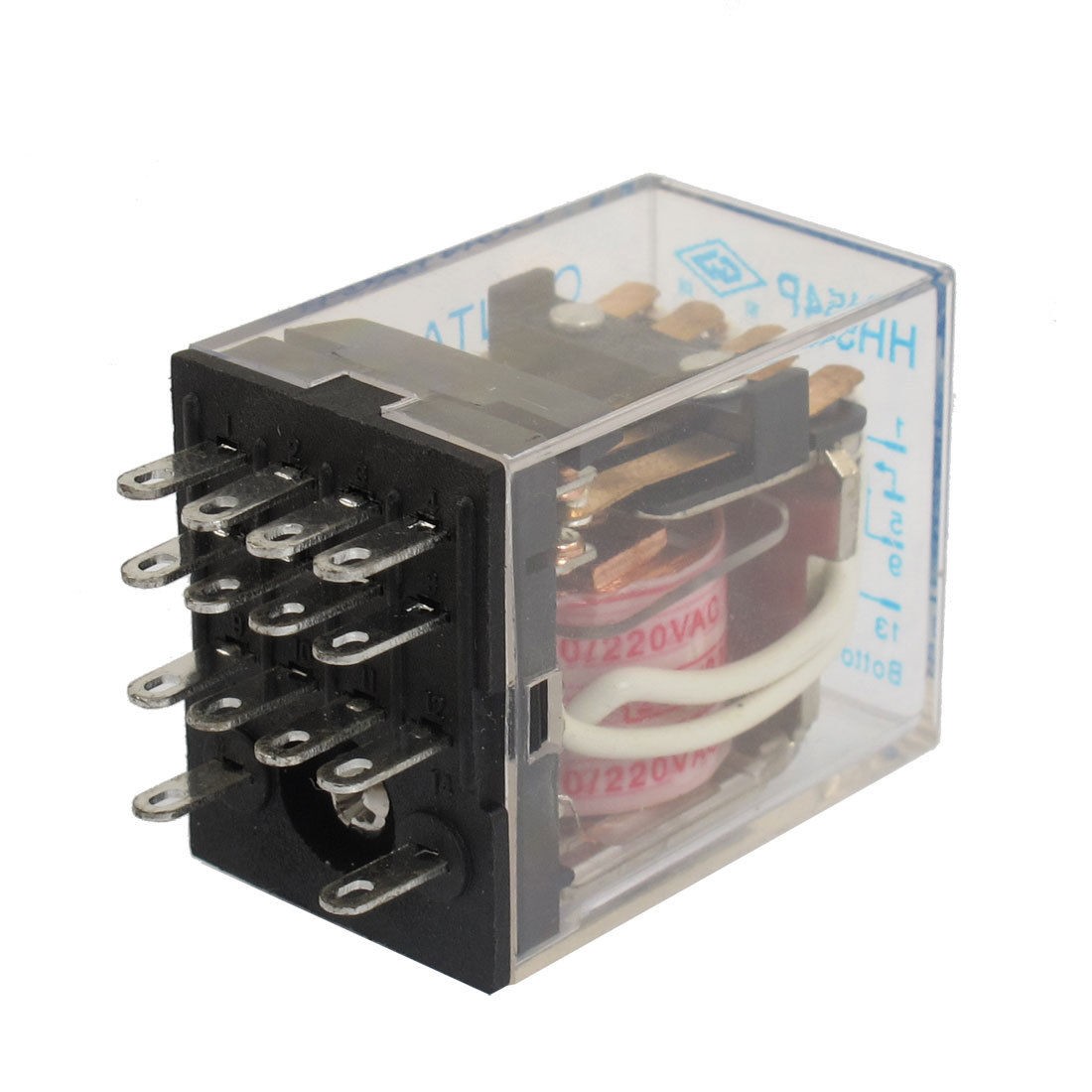 HH54P AC 220V Coil 14 Pin 4PDT Power Relay 5A 240VAC 28VDC Erytx