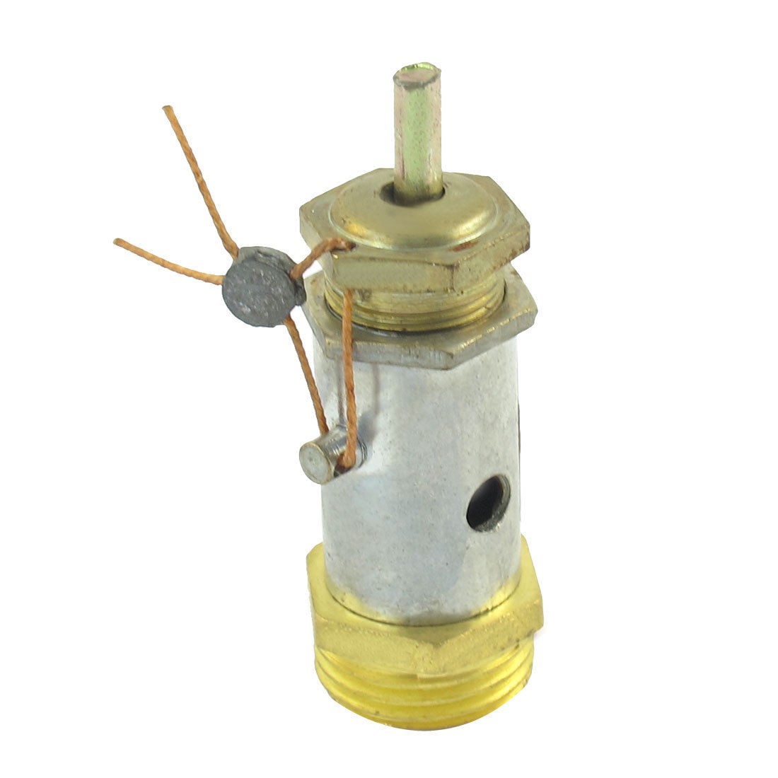 1/2 PT Dia Thread Pressure Safety Relief Valve Brass Tone