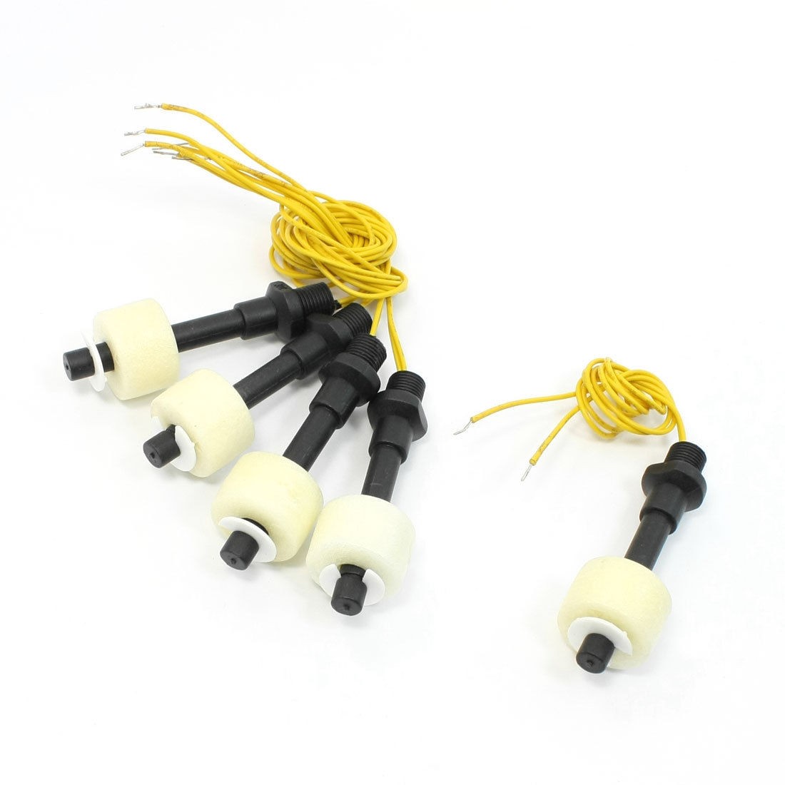 2.9" Length Liquid Water Level Sensor PP Floating Switch ZP6210 5 Pieces