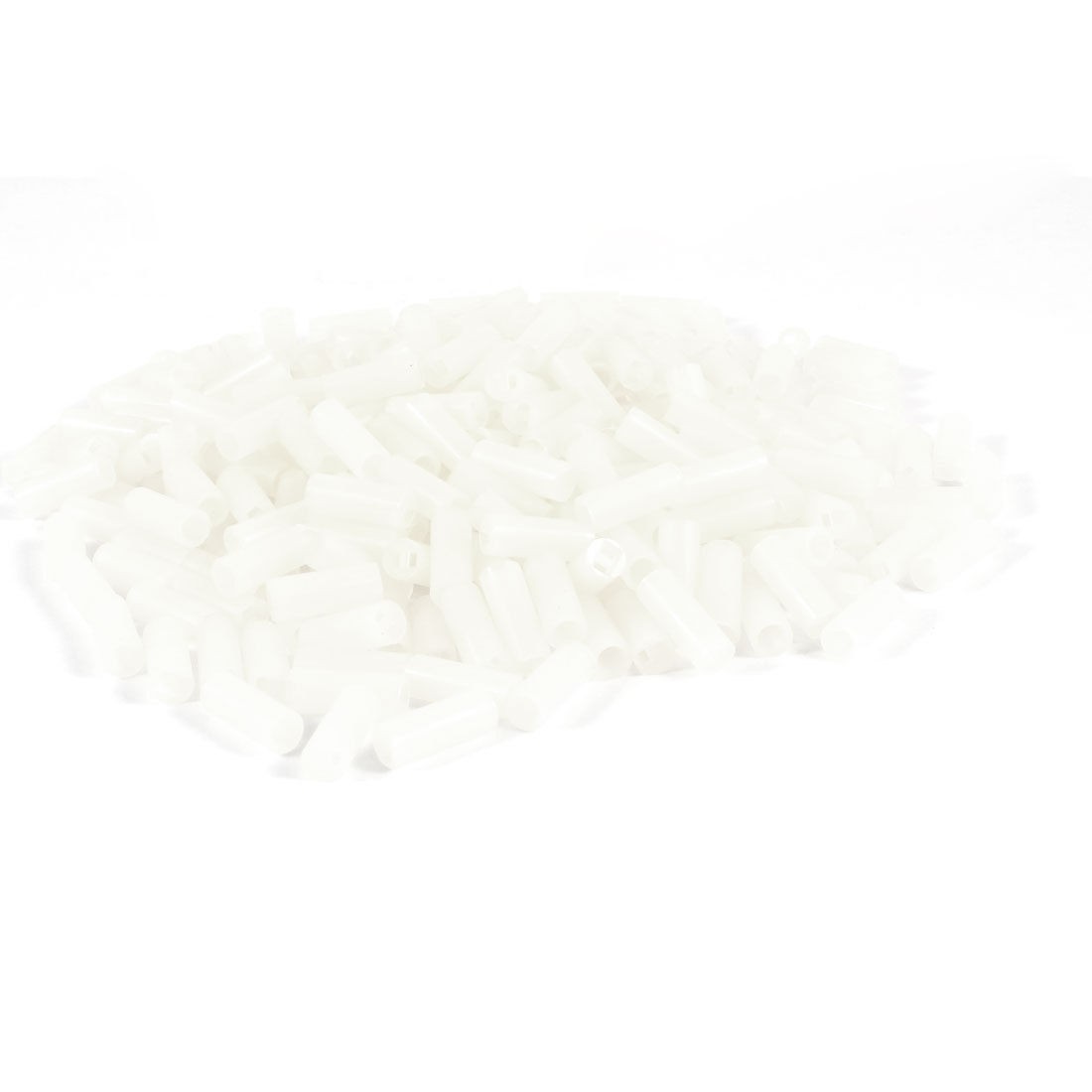 300 Pcs 3.5mmx5mmx13mm White Nylon 66 Spacer Supports Cylindrical for PC Board