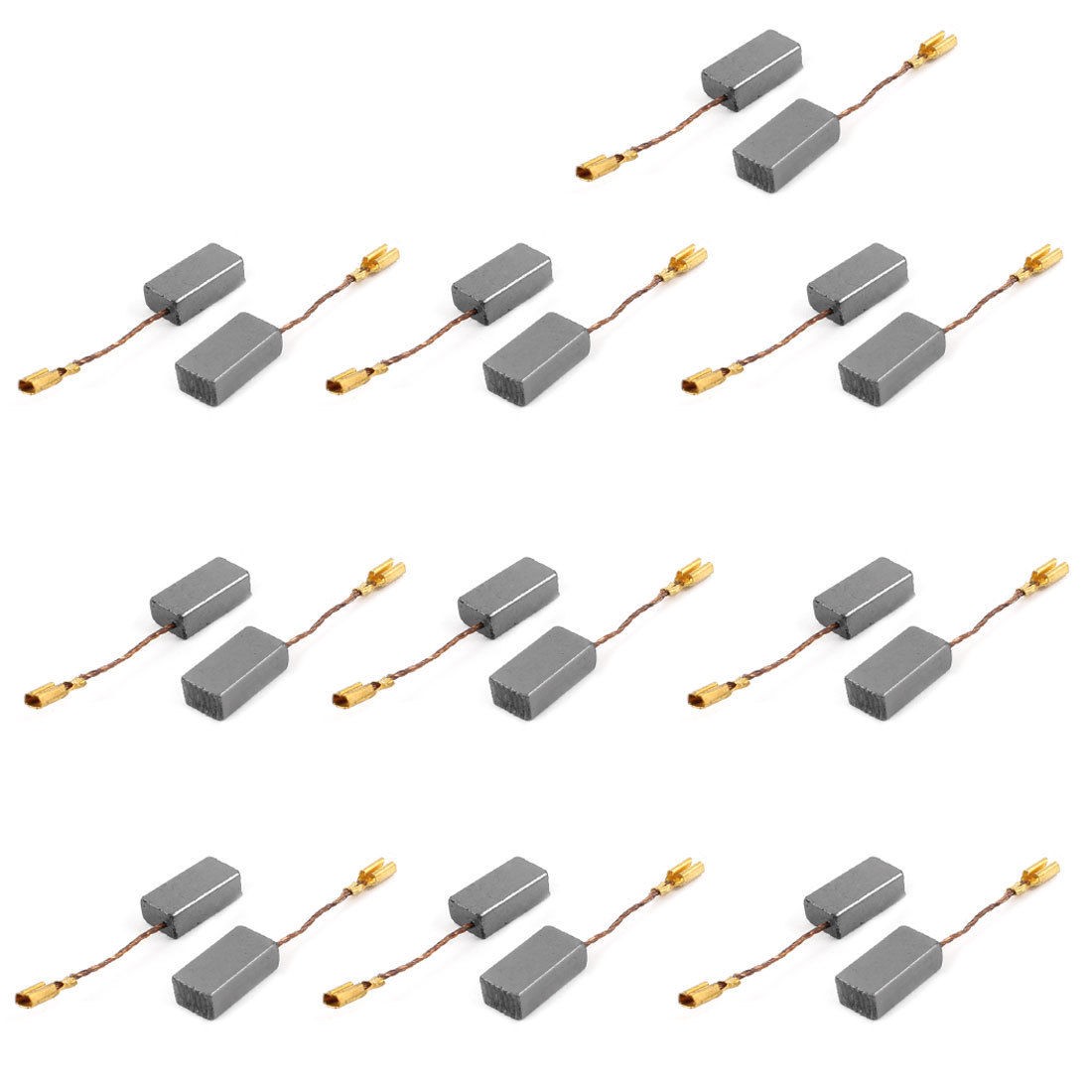 Electric Angle Grinder Motor 9553 Carbon Brushes 10 Pairs