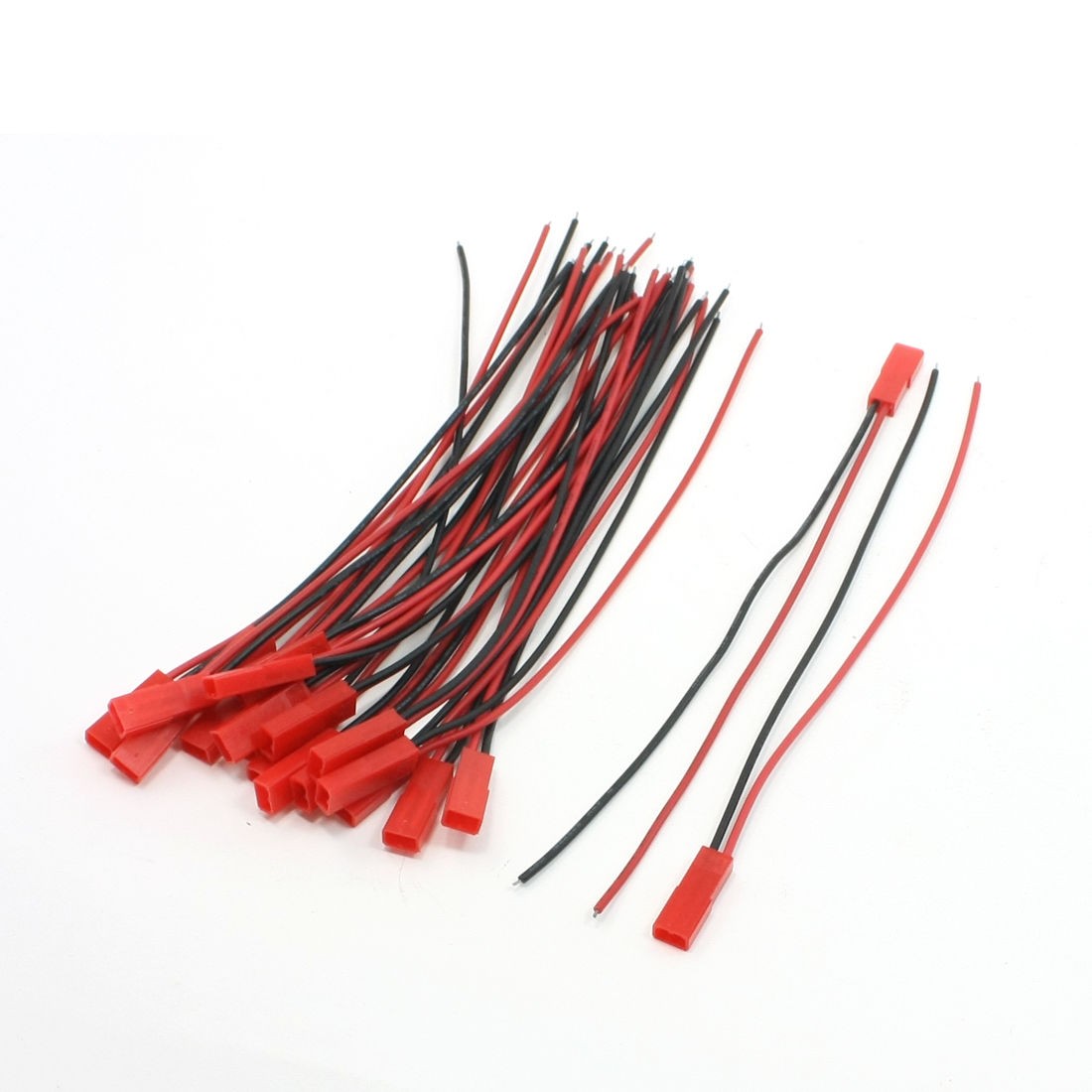 20Pcs RC Plane JST Female Connector Wire 22AWG 150mm for RC Model Plane