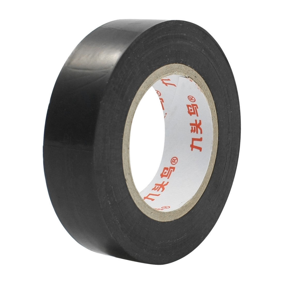 Black PVC Insulated Self-adhesive Electrical Tape Roll 14M 46Ft