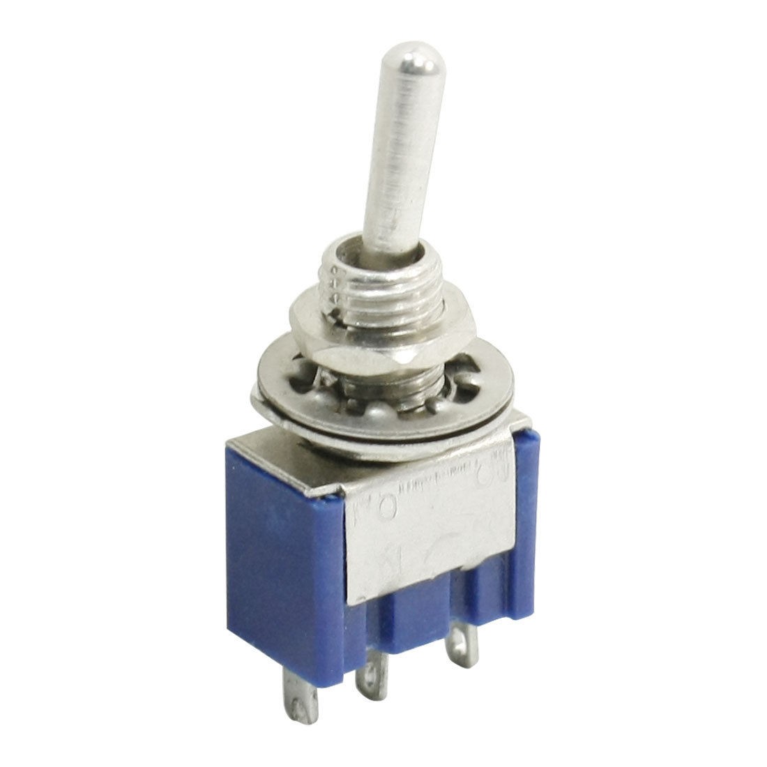 AC250V 2A AC125V 6A SPDT 3 Pin Terminals 2 Position Locking Toggle Switch