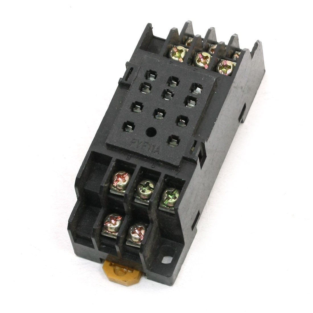 PYF-11A 11P 3mm DIN Rail Power Relay Socket Base Holder for MY3